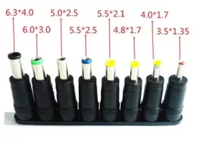 Tổng hợp đầu nối nguồn DC Chuyển đổi Từ 5.5x2.5mm